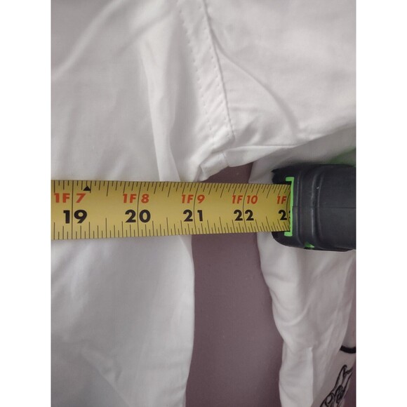 NWT Rockmount Ranch Wear Western Pearl Snap Ln Sleev  XS White Embroidered - Picture 9 of 10